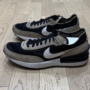 Nike Waffle One Black Khaki Men's Sneakers DA7995-002 US Size 10.5